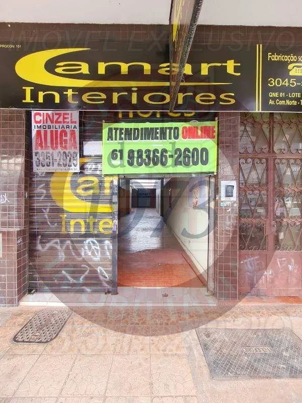 CINZEL IMOBILIÁRIA A MAIS DE 50 ANOS NO MERCADO, ALUGA LOJA COMERCIAL EM TAGUATI...