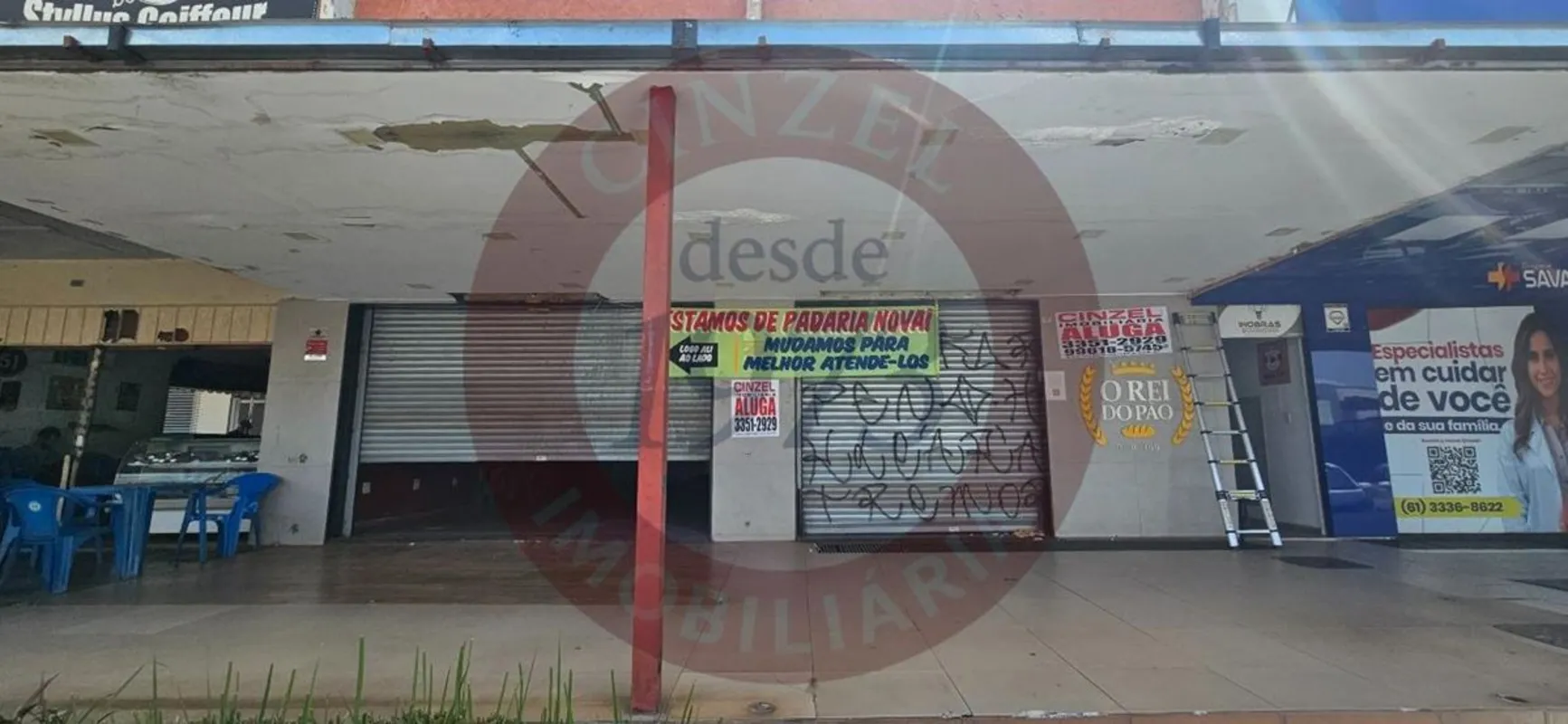 CINZEL IMOBILIÁRIA A MAIS DE 50 ANOS NO MERCADO, ALUGA LOJA COMERCIAL EM TAGUATI...