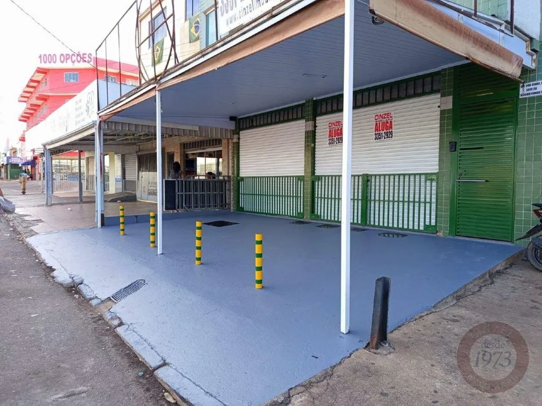 CINZEL IMOBILIÁRIA A MAIS DE 50 ANOS NO MERCADO, ALUGA LOJA NO RIACHO FUNDO II.-...