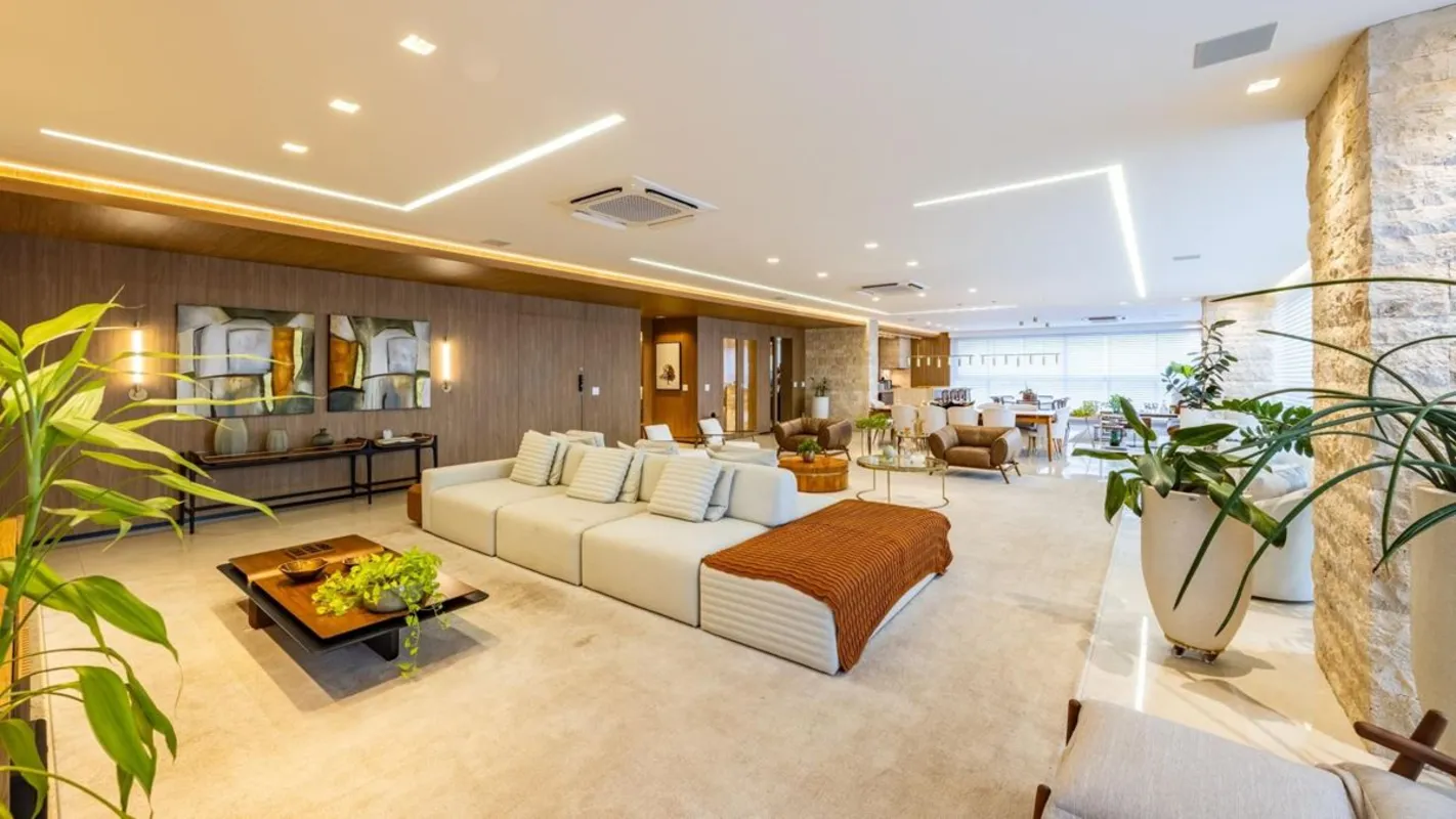 Apartamento de alto luxo no 41º andar do Kingdom Park Residence, em Goiânia, a p...