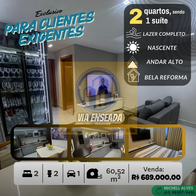 IMÓVEL EXCLUSIVO PARA CLIENTES EXIGENTES - Residencial VIA ENSEADAEsse imóvel nã...