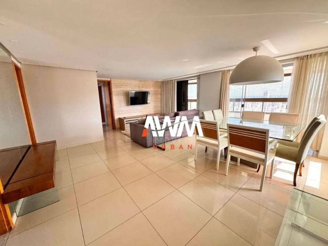 Apartamento 3 suítes com ampla varanda, andar alto, 3 vagas de garagens, complet...