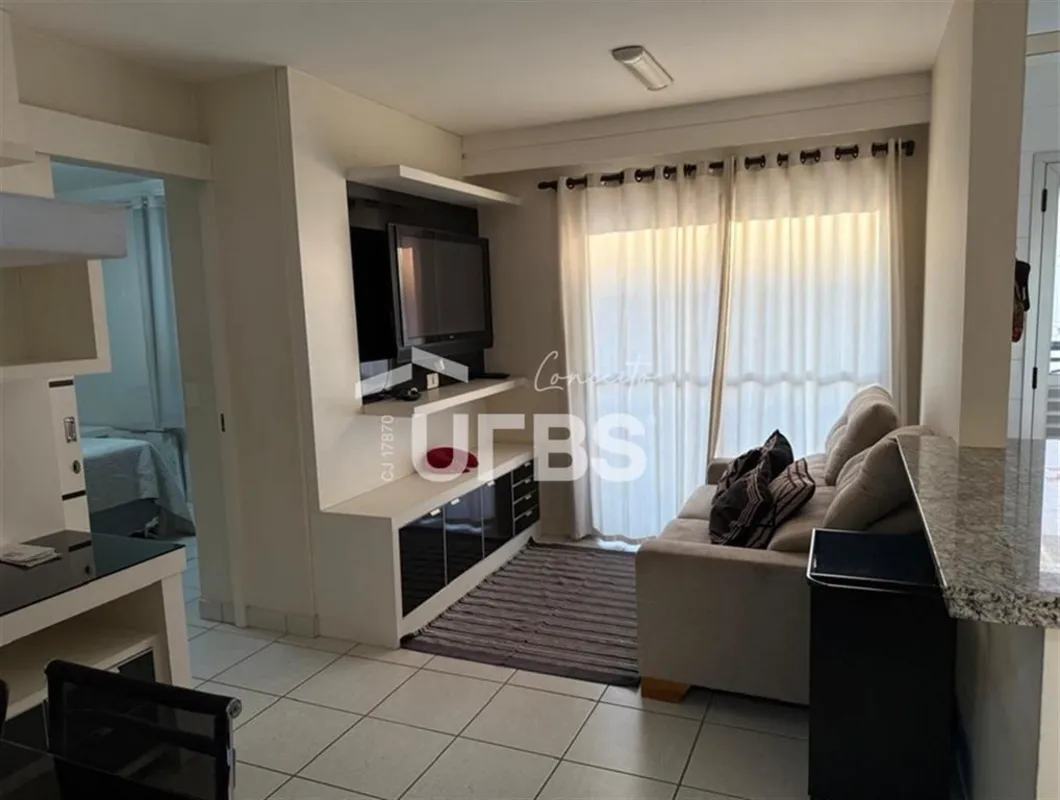 COD U-0029265 - Lindo apartamento mobiliado, de 1 Quarto, está à venda no Setor ...