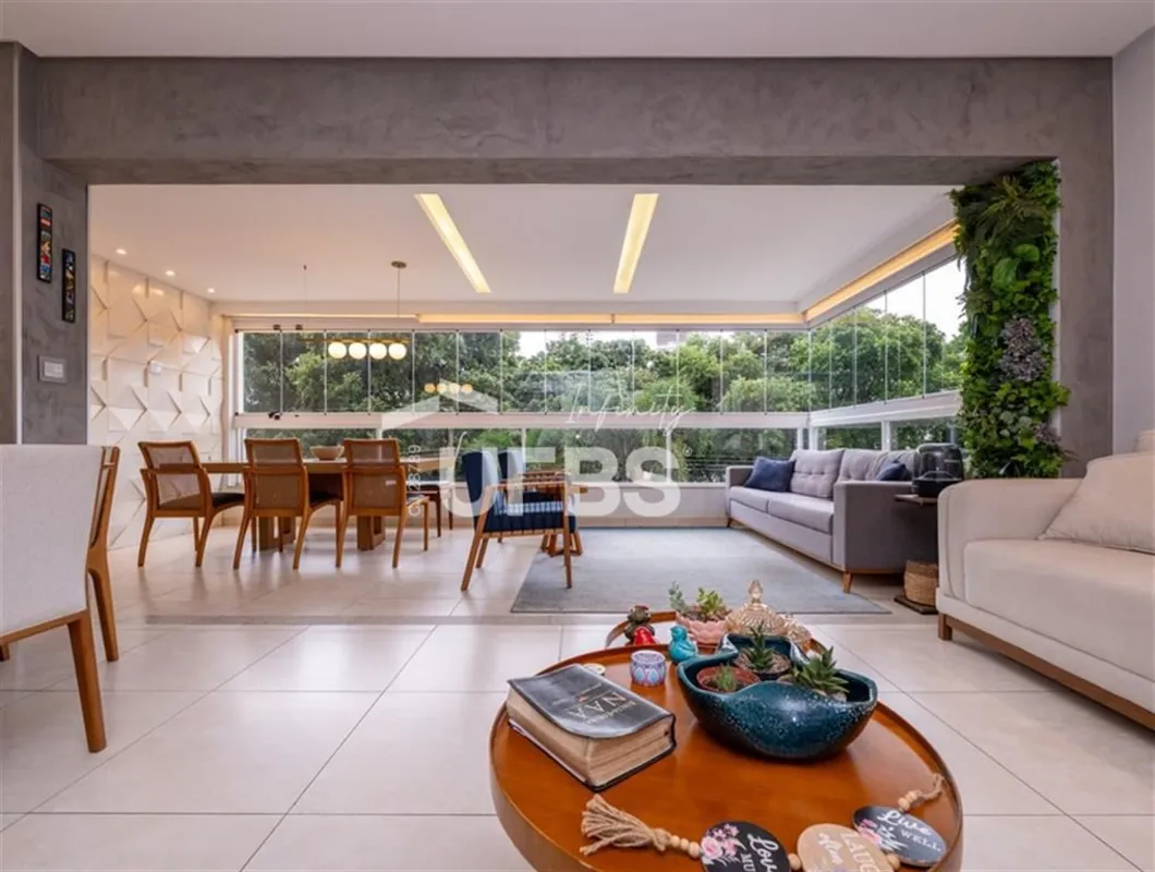 COD U-0013959 - Park Design - Setor OesteBelíssimo apartamento com 153,52 m² pri...