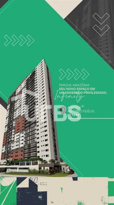 COD U-0028747 - Apartamento à venda no Parque Amazônia, Play Residence, 1 vaga d...