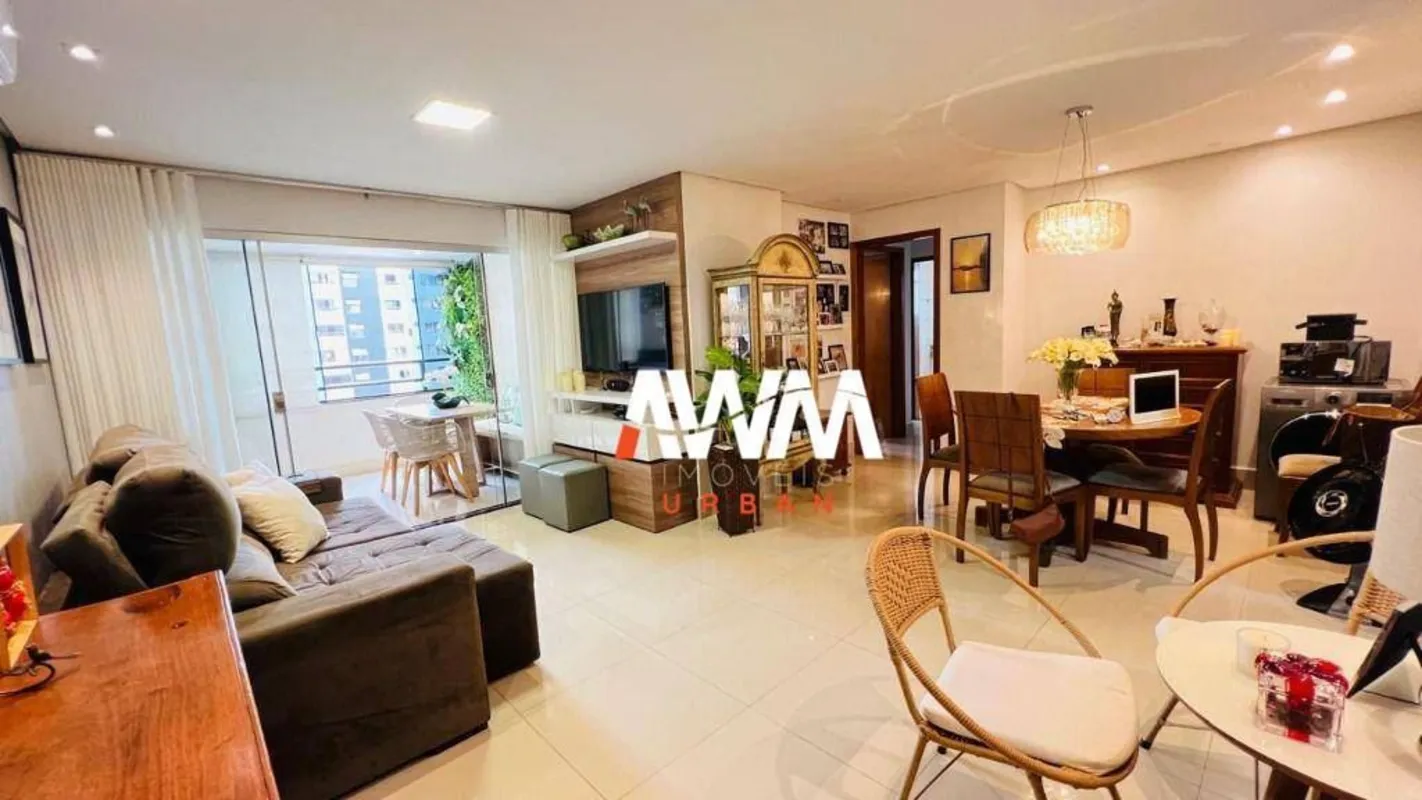 Residencial Zeneida Rezende- Apartamento 3 Quartos- 1 Suíte com ampla varanda Go...