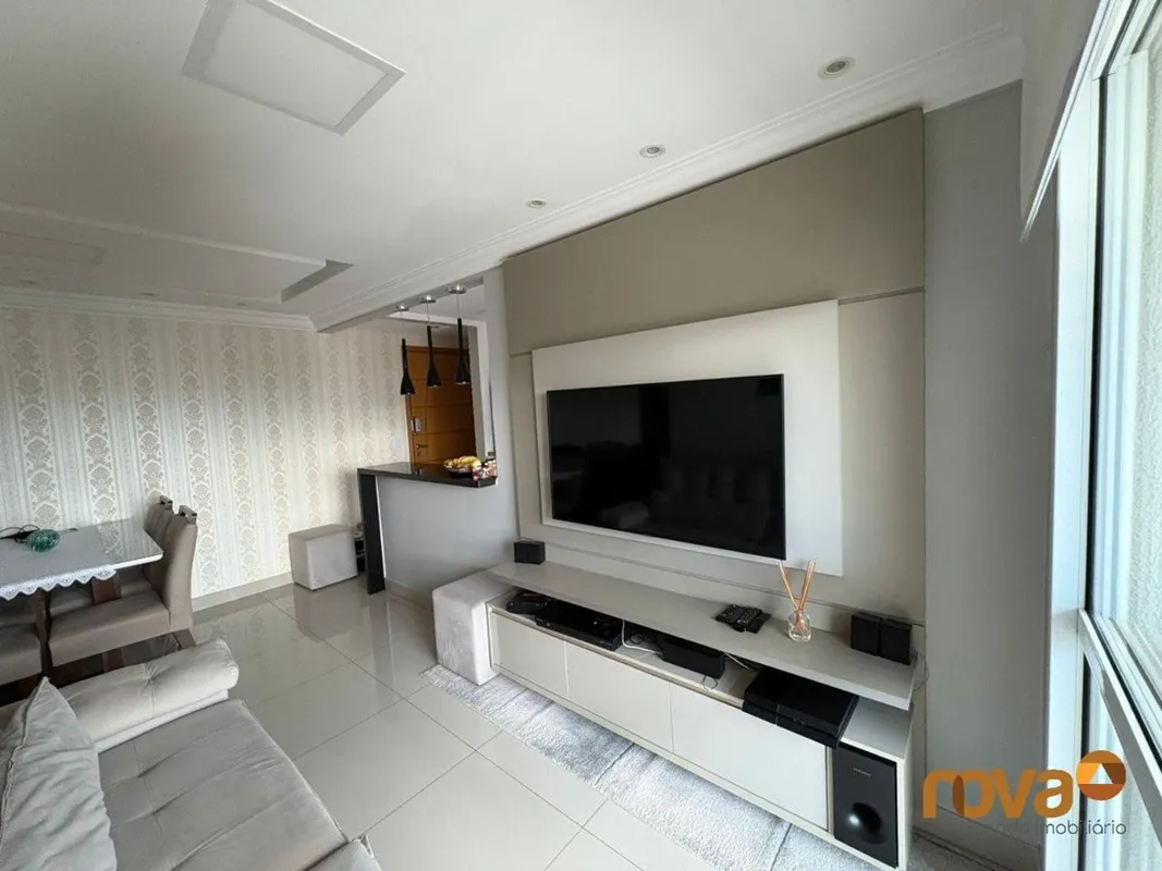 Apartamento com 3 quartos 1 suite no Setor Oeste, Sala para 2 ambientes, Cozinha...