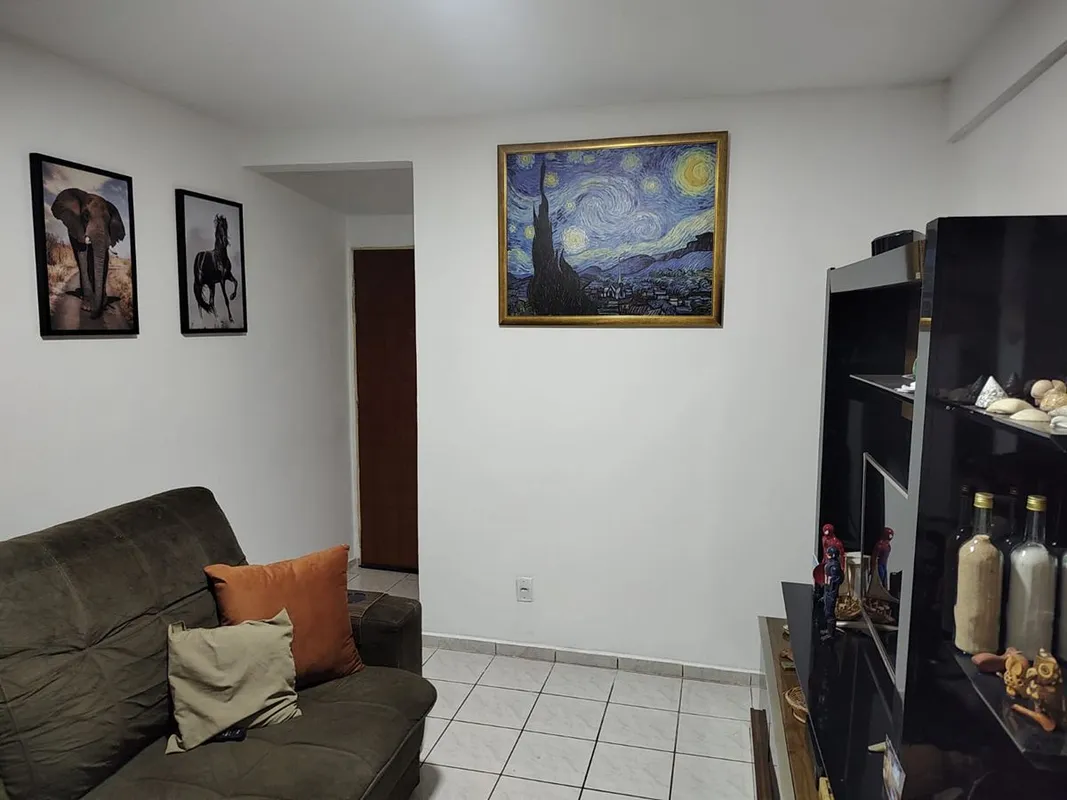 Vendo Apartamento 2 quartosNo Cond. American Park Sol nascente com sala cozinha ...