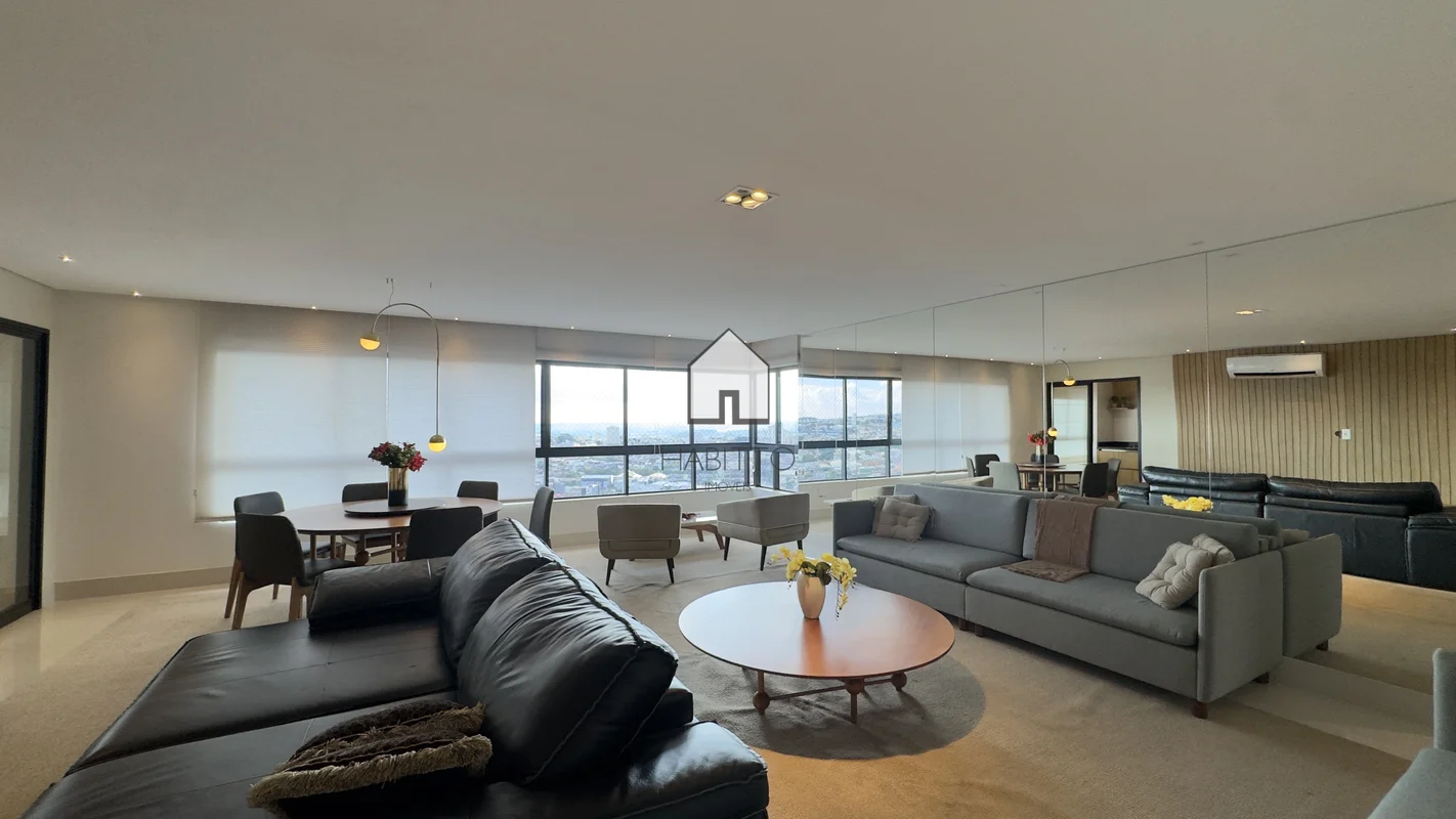 Apartamento semi mobiliado para aluguel no Forma Opus156m23 suítes2 vagasAndar a...