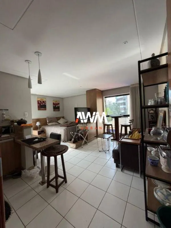 Sun Square- Apartamento MOBILIADO com 1 suíte, 34 m², localizado em frente a Pra...