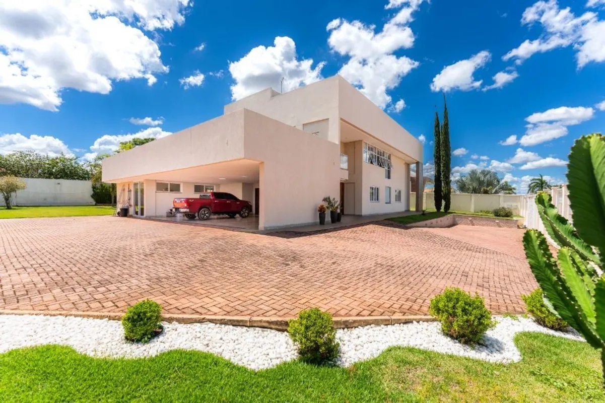 Mansão no Park Way | Condomínio fechado SMPW Quadra 3Residência contemporânea de...