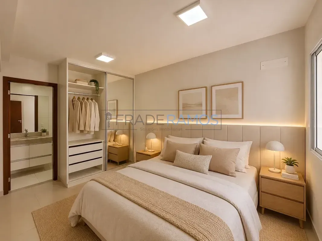 Apartamento 2 quartos com suíte na Av. T-4 1 vaga Enjoy Facility Home, Setor Bue...