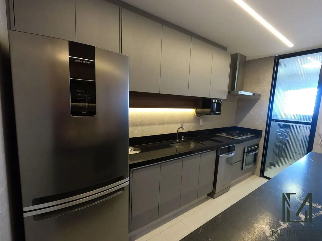  Apartamento Gran Murano no Setor Bueno, Goiânia Área - 96m²Andar médio (10°)3 s...