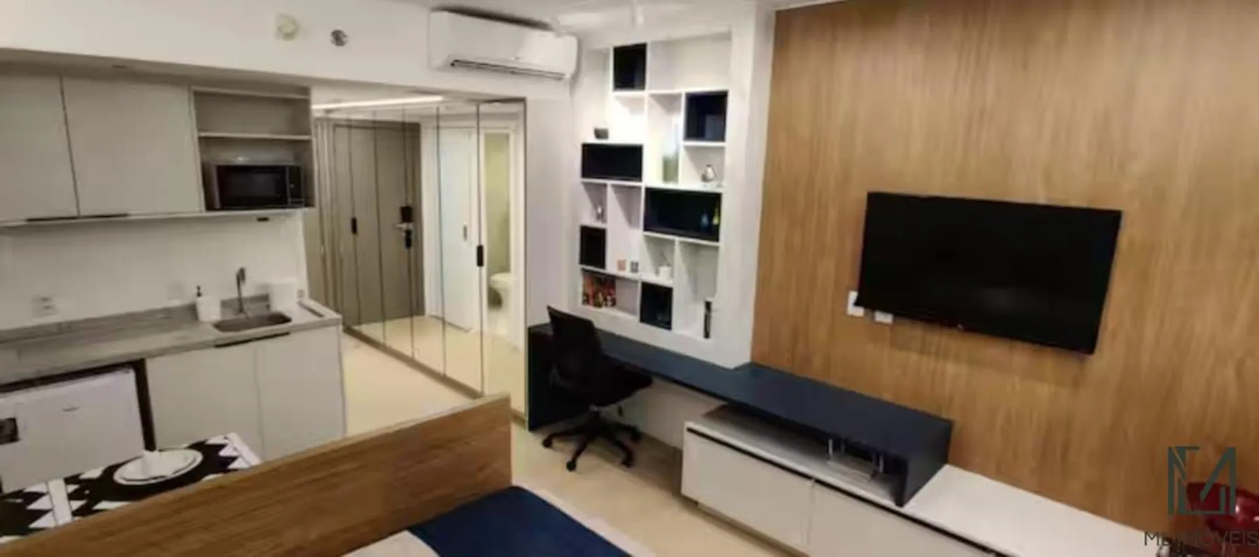  Blend SmartStyle no Setor Marista.Área - 29m²1 quartoAndar médio (12°)Mobiliado...