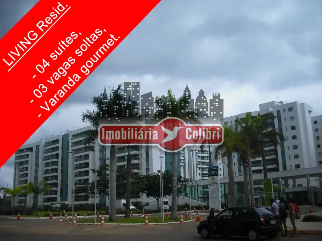 Apartamento de alto padrão no Park Sul, com 4 suítes, 3 vagas e vista livre. Loc...