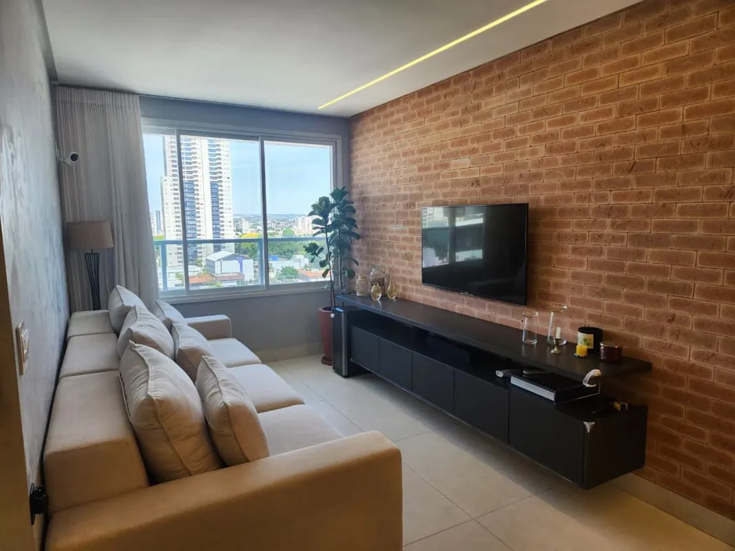 Apartamento completo no Setor Bueno | Porteira fechada Com 96m² muito bem distri...