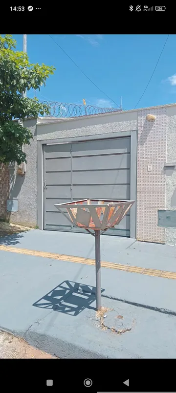 Casa com 3 quartosdois banheiros sendo um suite Sala e cozinha americanaPintura ...