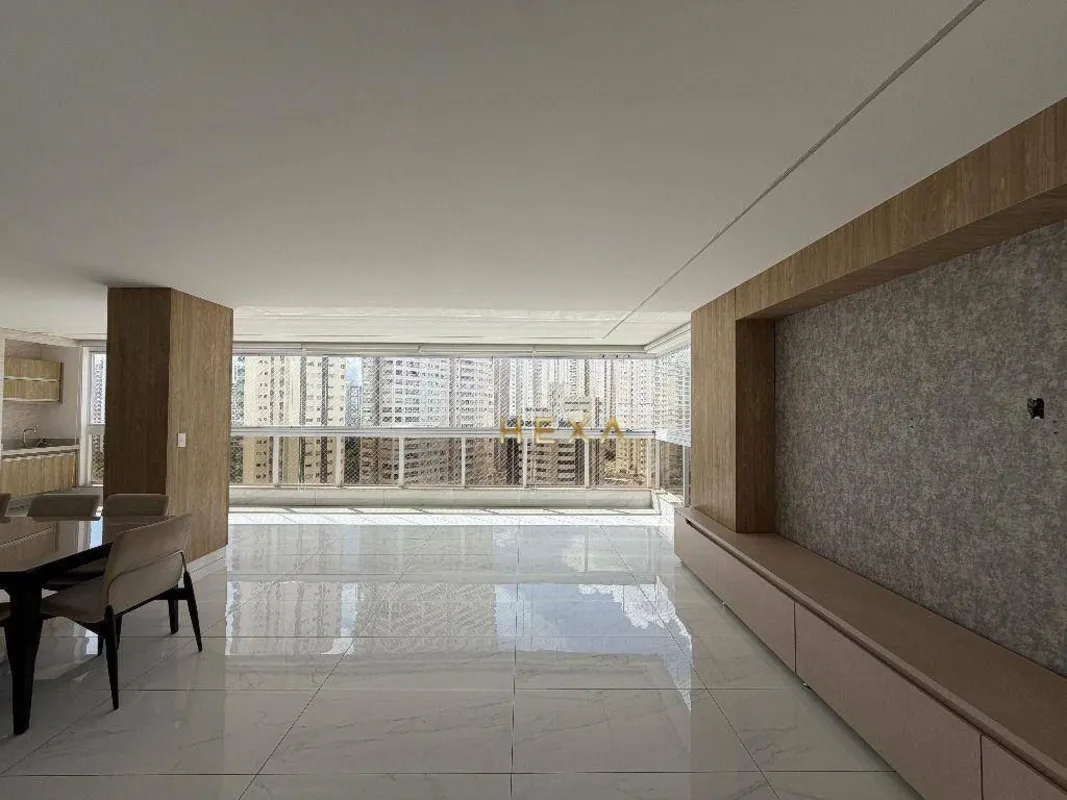 Apartamento com 4 suítes plenas, sala integrada a varanda gourmet, lavabo, cozin...