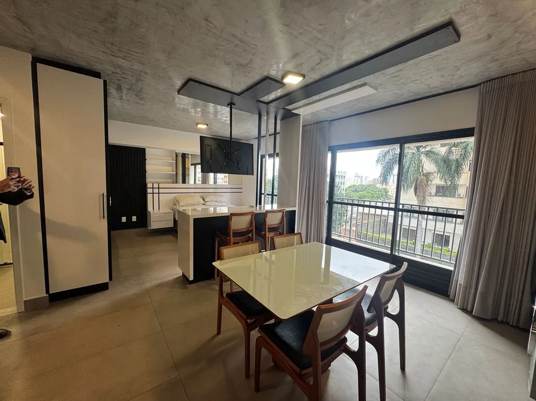 Stúdio todo mobiliado no ID Vida Urbana 48 metros 1 banheiro 1 vaga de garagem S...