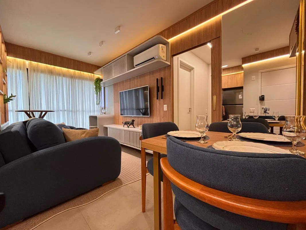 Apartamento todo mobiliado no ID Vida UrbanaSendo 2 quartos com 1 suite com 1 va...