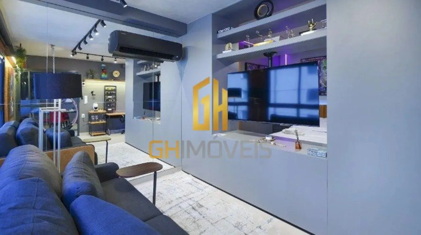 GH2152Flat mobiliado e decorado, Residencial Ritmo Bueno, Goiania - GOFlat mobil...