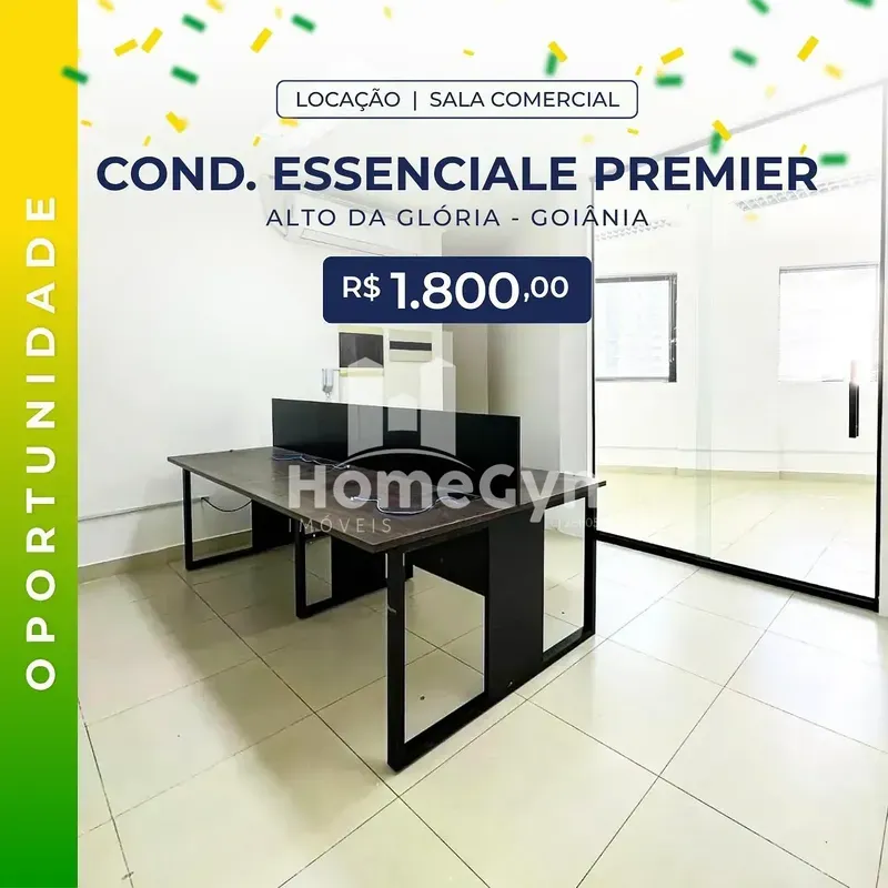  Sala comercial Ed Essenciale Premier no Alto da Glória Ideal para escritórios, ...