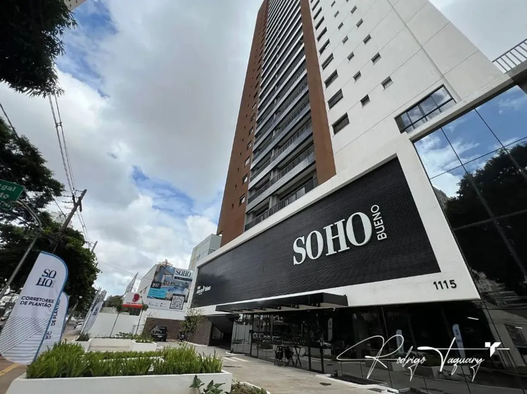 Apartamento à venda no Setor Bueno, Goiânia, no Soho Bueno, com 104,30 m², 3 suí...