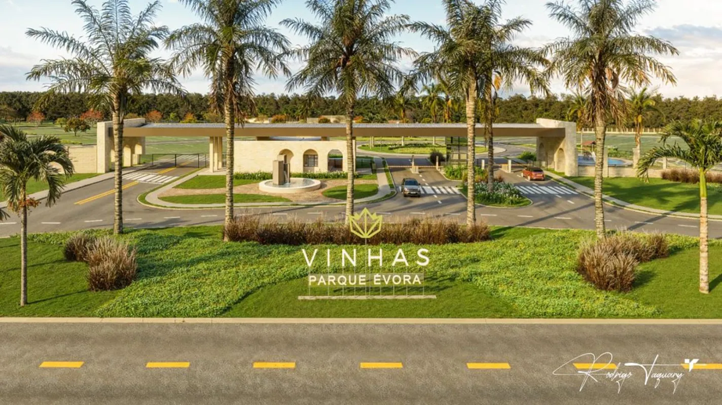 Lotes à venda no Vinhas Parque Évora, em Goiânia, na região do Parque Atheneu, c...
