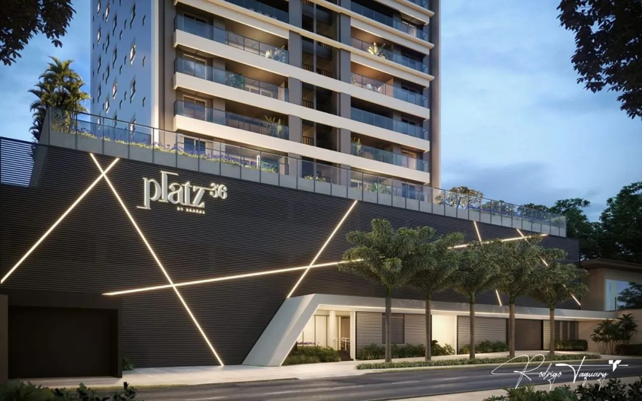 Apartamento à venda no Setor Bueno, no Platz 36, com 144 m², 3 suítes, 2 vagas p...