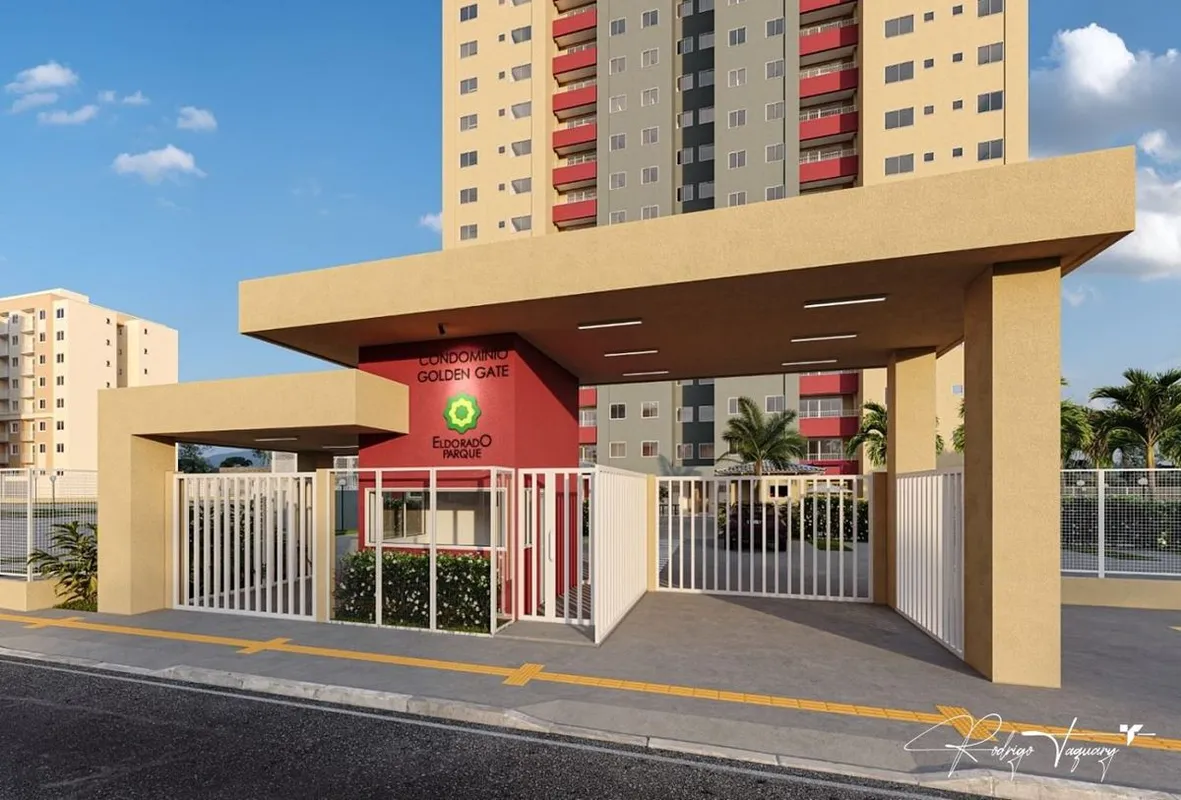 Apartamento à venda no Parque Oeste Industrial, Goiânia, no Golden Gate, com 76m...