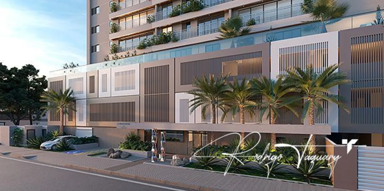 Apartamento à venda no Inspire Vaca Brava com 107 m², 3 suítes, varanda integrad...