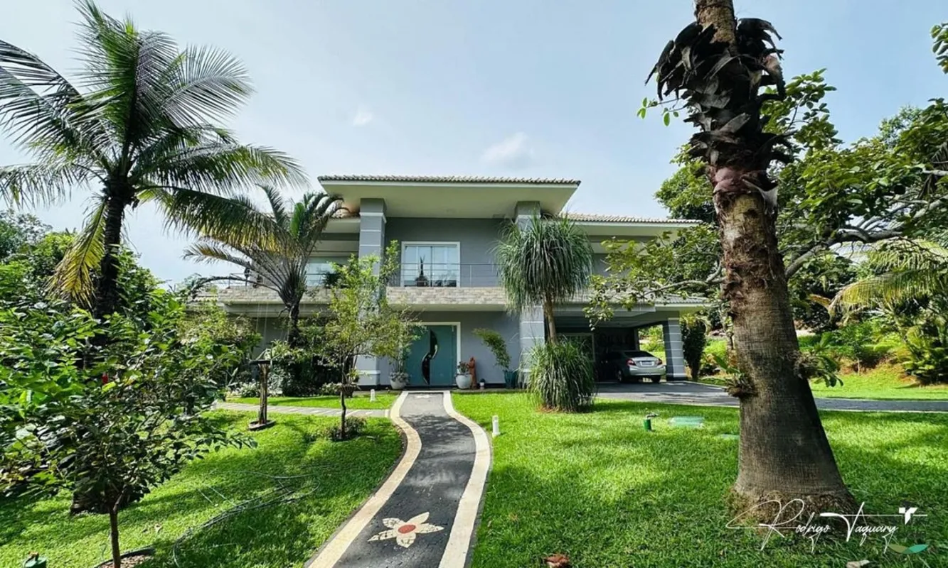 Casa à venda no Aldeia do Vale, em Goiânia, com vista definitiva para o lago e á...
