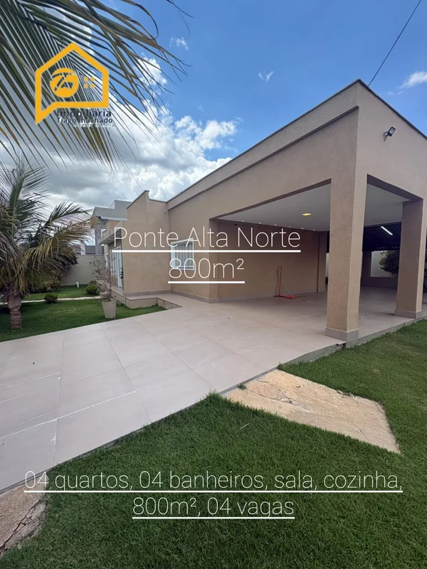 Excelente casa na Ponte Alta Norte com 04 quartos?? ESPAÇO, CONFORTO E LAZER EM ...