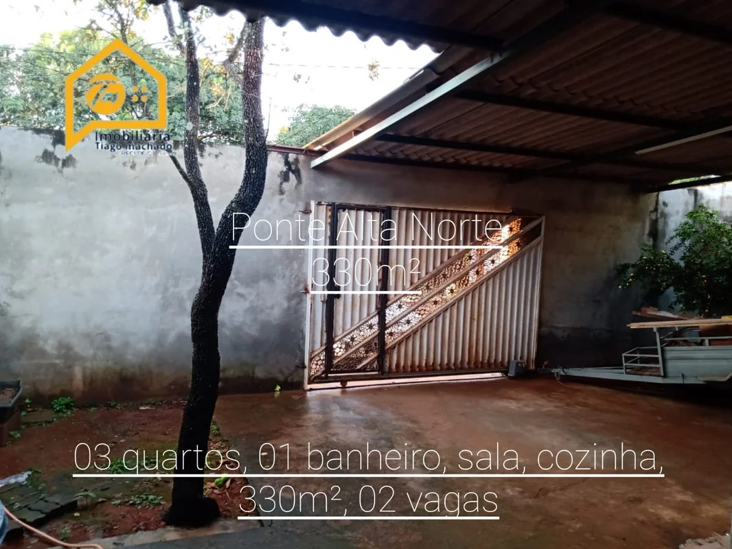 Ótima casa na Ponte Alta NorteO imóvel conta com:?? 3 quartos?? Banheiro social ...