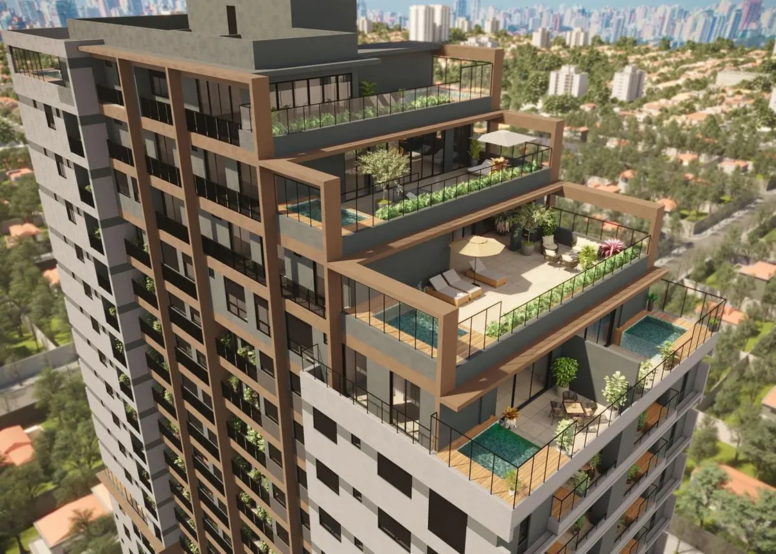 Este apartamento de 85 m² apresenta um projeto contemporâneo e bem distribuído, ...