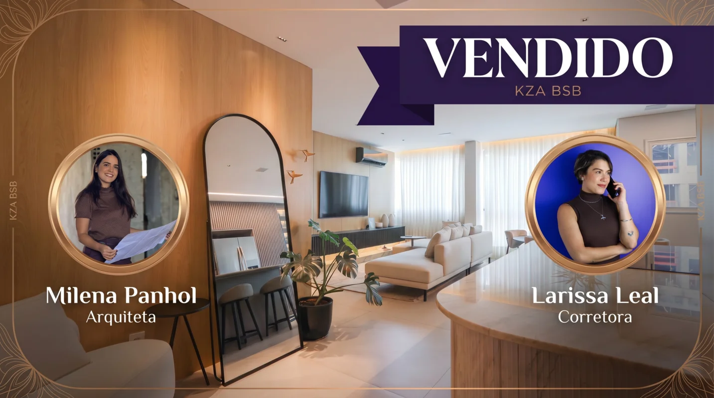 Apartamento sofisticado, com projeto assinado pela arquitetura de Milena Panhol ...