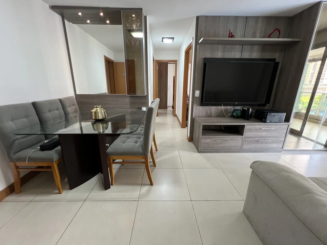  Apartamento dos sonhos! 2 quartos (1 suíte) | 75m² Vista pra piscina 02Vagas co...