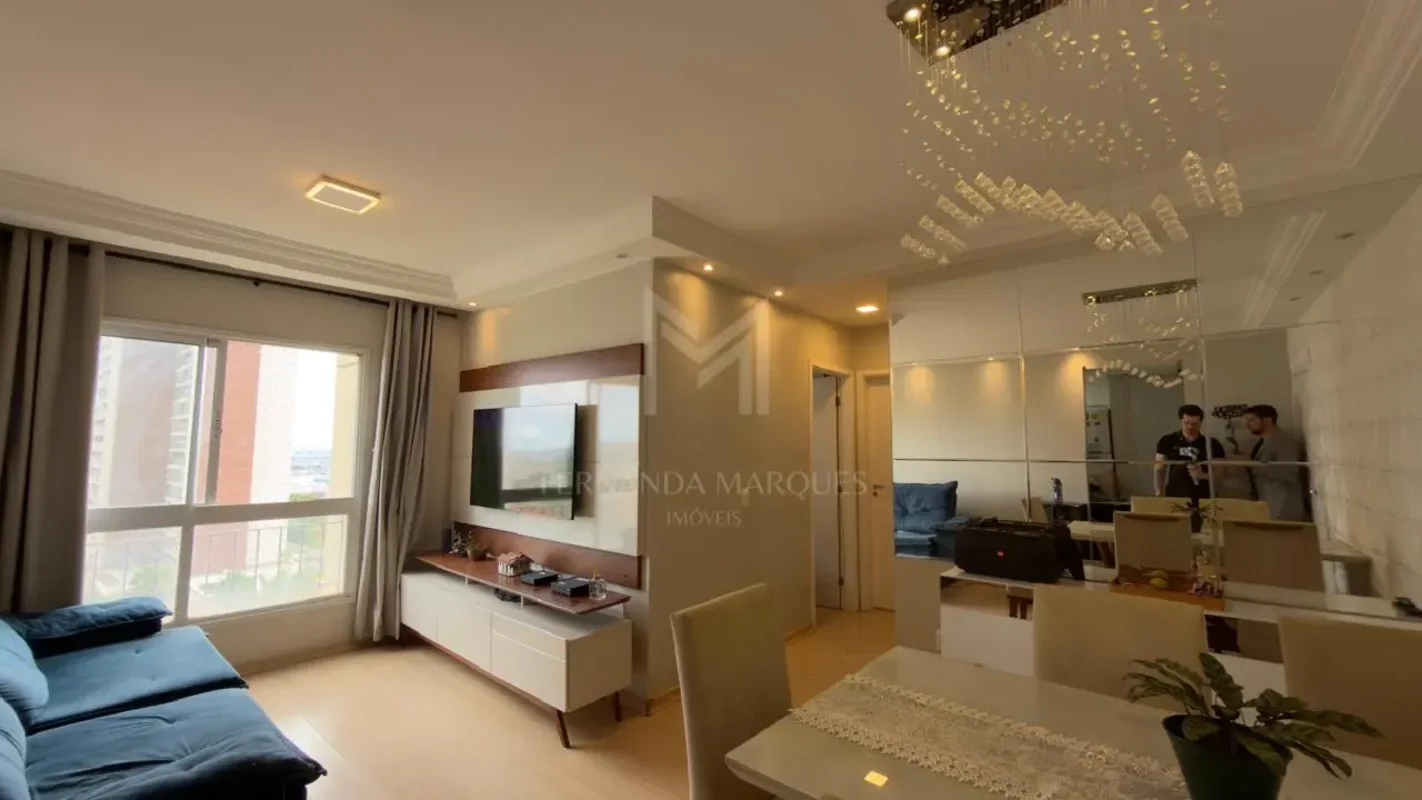 Fernanda Marques vende lindo 2 quartos em Águas Claras!Residencial Aqcua Village...