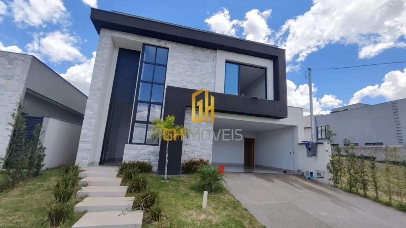 GH2204O sobrado possui - 4 suítes - Sala - Cozinha - Área de serviço - Banheiros...