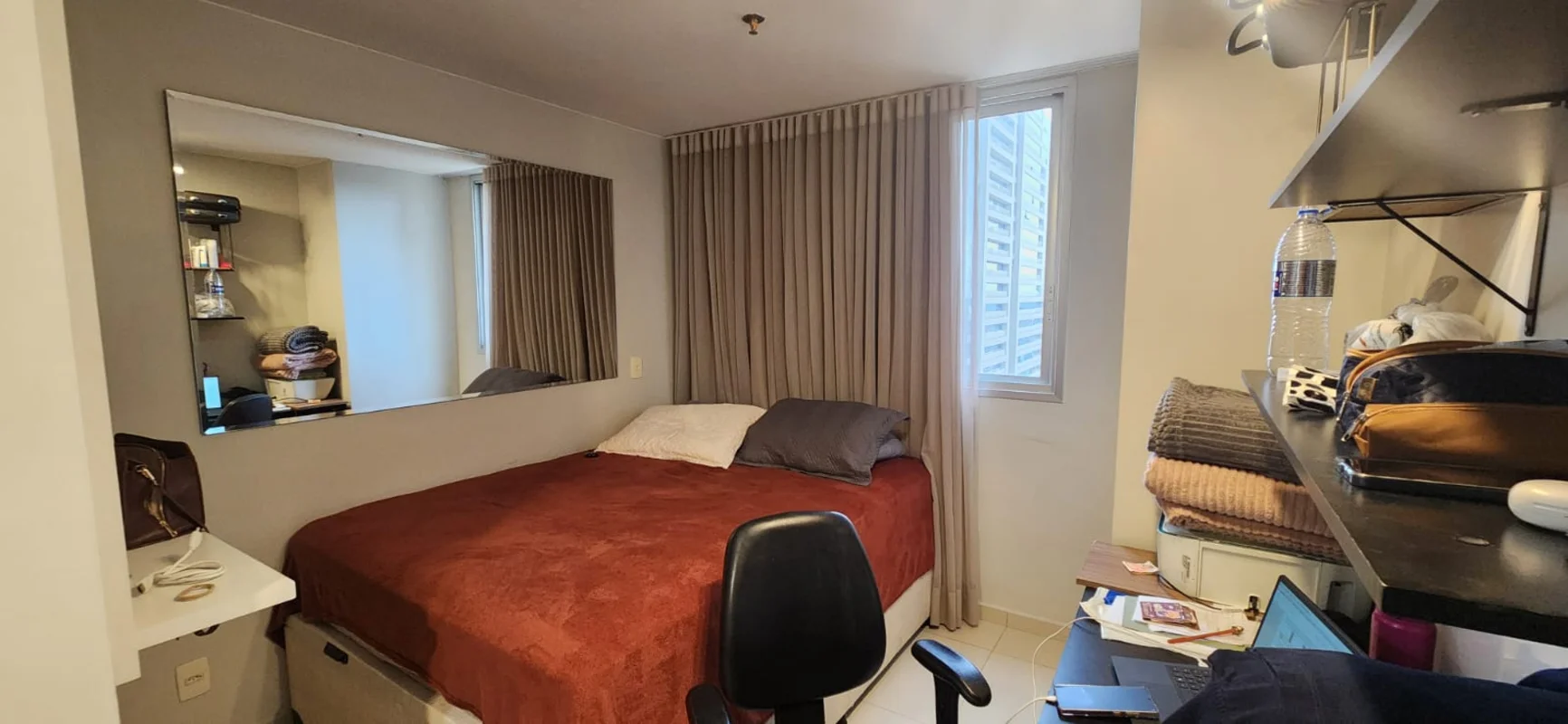 Excelente apartamento mobiliado no DF PLAZA - Águas Claras 45mts²1 quarto sendo ...