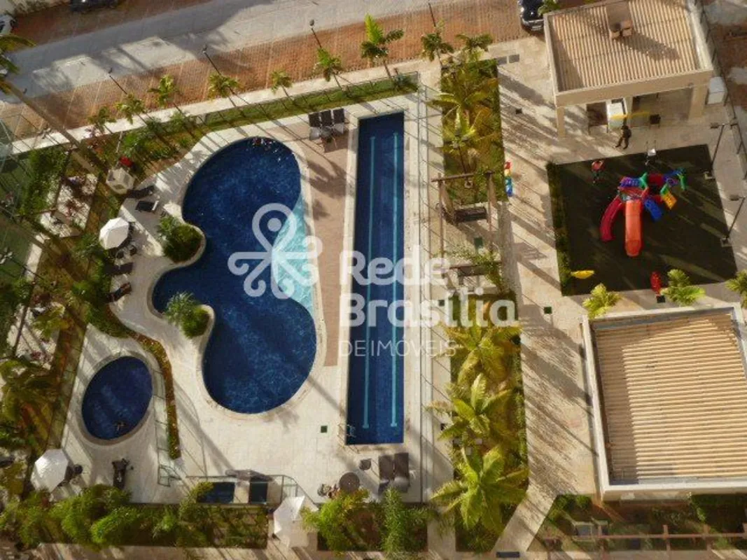 Condomínio Fechado com Lazer Completo Top Life - Taguatinga Torre Miami BeachSal...