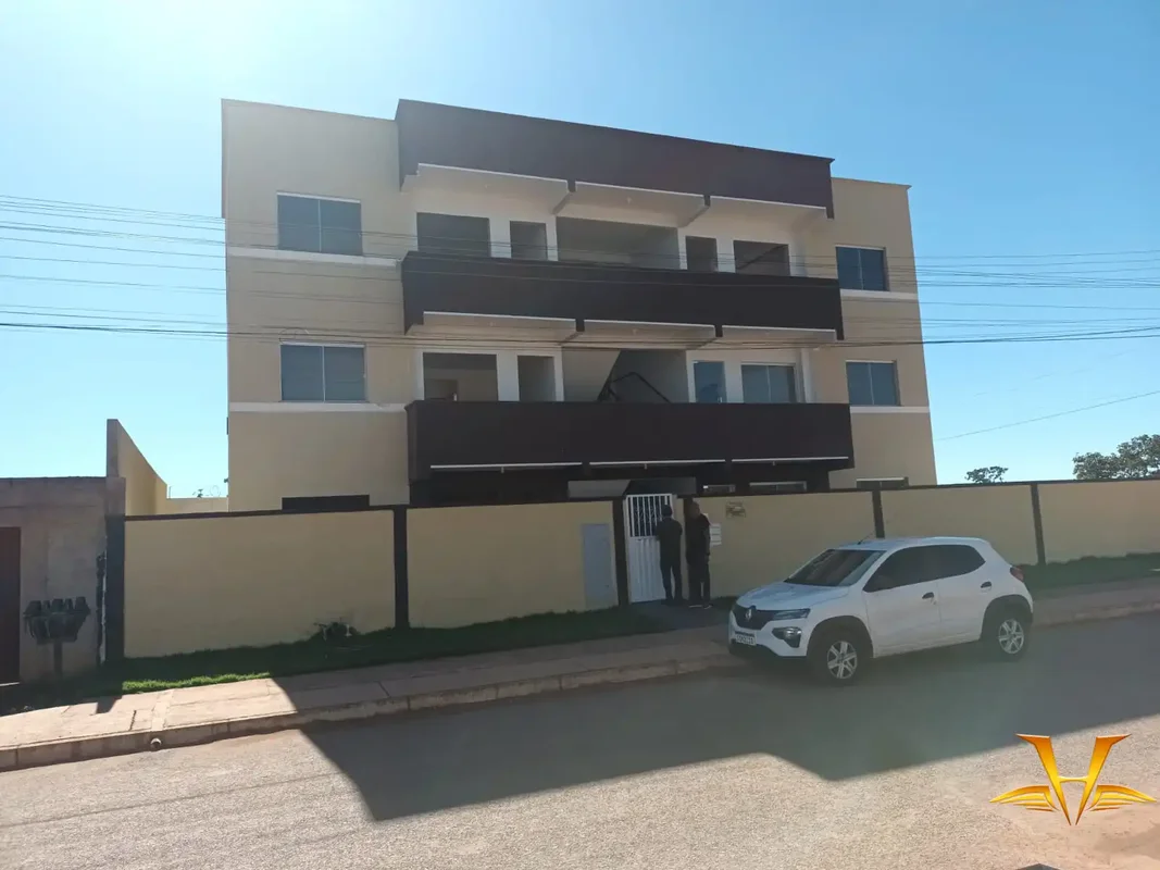 Parque Estrela Dalva III - Luziânia GO.Apartamento novo com dois quartos sendo u...