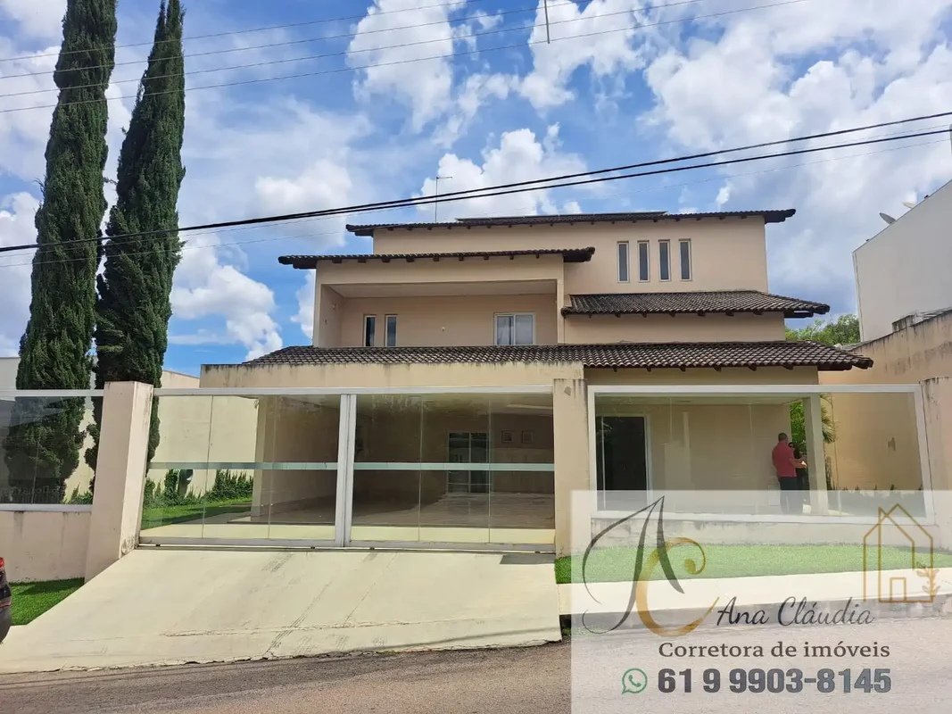 Excelente casa de alto padrão no Condomínio Residencial Jardins do Lago, com pro...