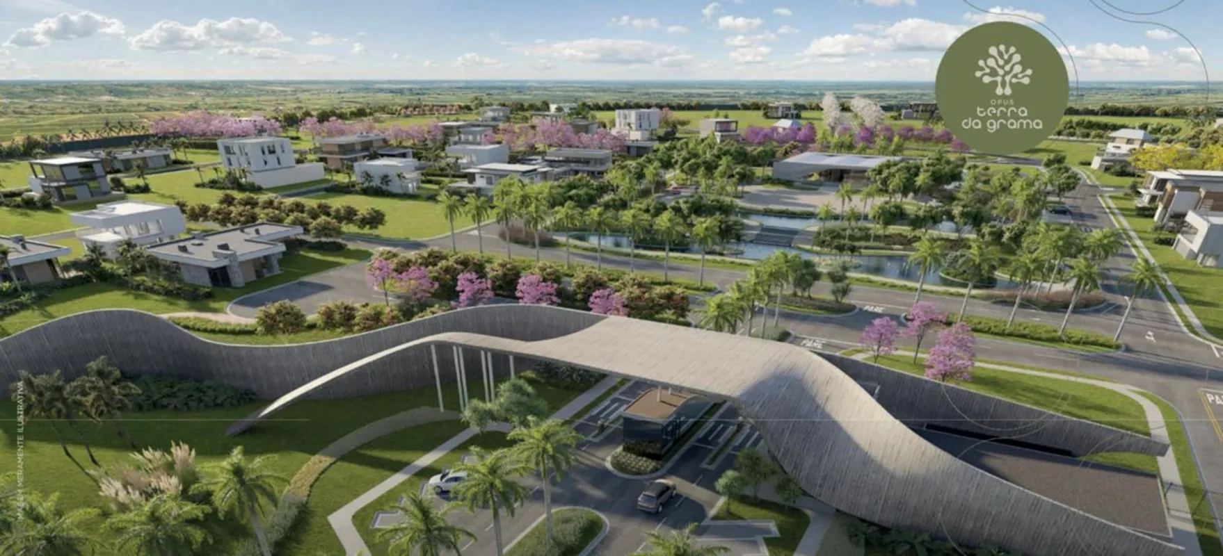 •? ?Lote 16, quadra 05•? ?441,75 M² de área total O Terra da Grama é um condomín...