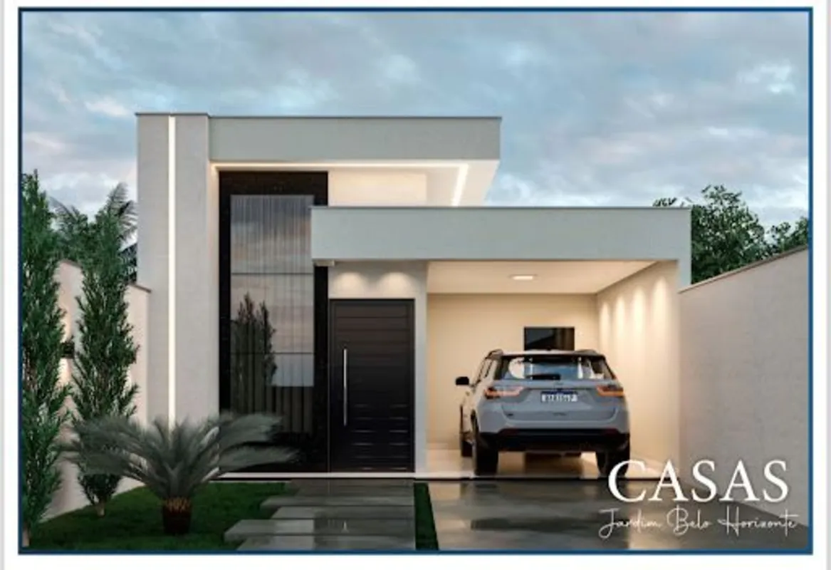 Casa térrea, no Jardim Belo Horizonte, Aparecida de Goiânia - GO. Casa Modelo Be...