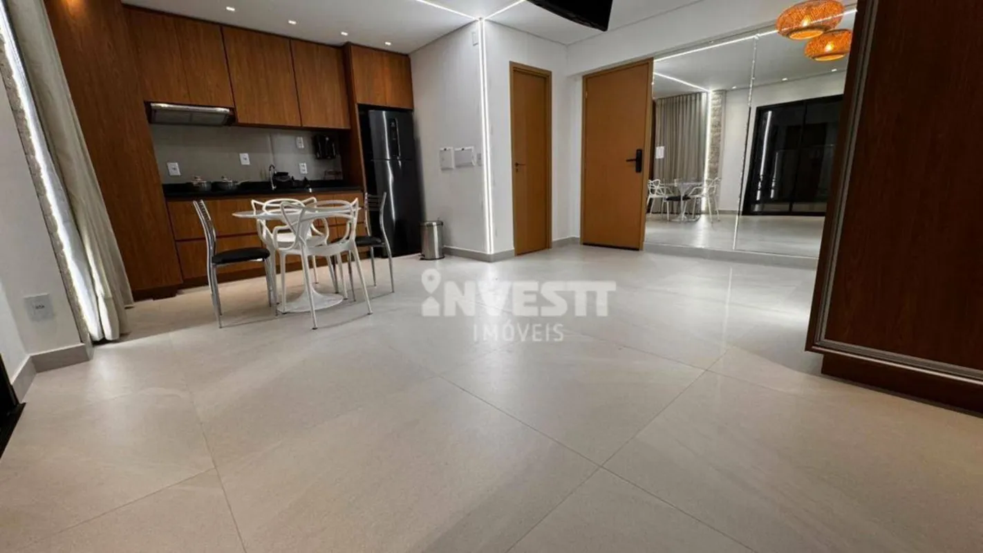 Flat mobiliado e aconchegante para locação no Ed. Opus Gyro RooftopSe você busca...