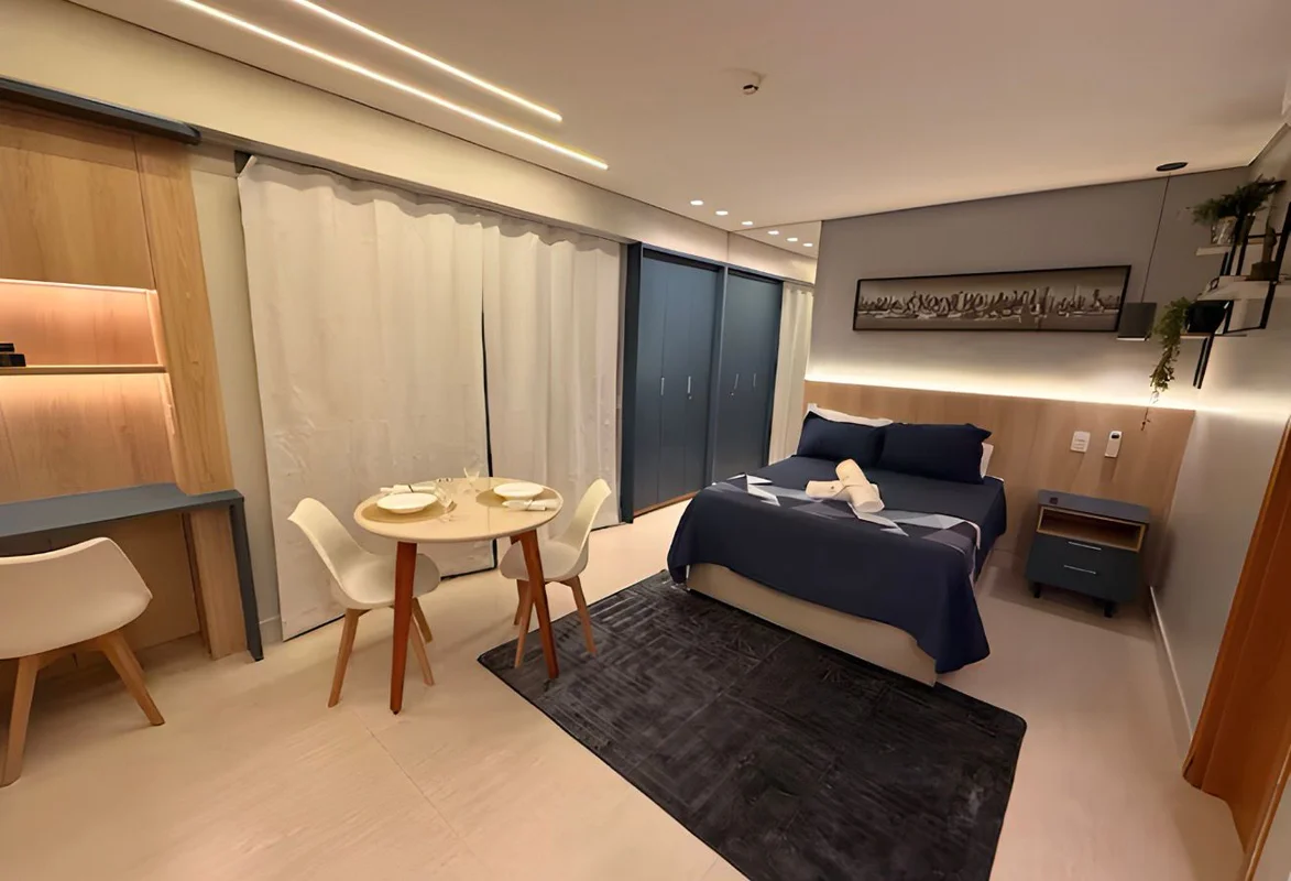 -LENIÉR CURADORIA IMOBILIÁRIA VENDE FLAT NO - VISTA PARK SUL HPLUS – 1 QUARTO MO...