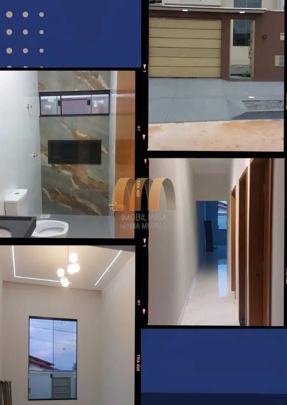 SALA COZINHA 3 QUARTOS SENDO 1SUÍTE 2 BANHEIROS LAVANDERIA GARAGEM LOTE: 150M² 1...