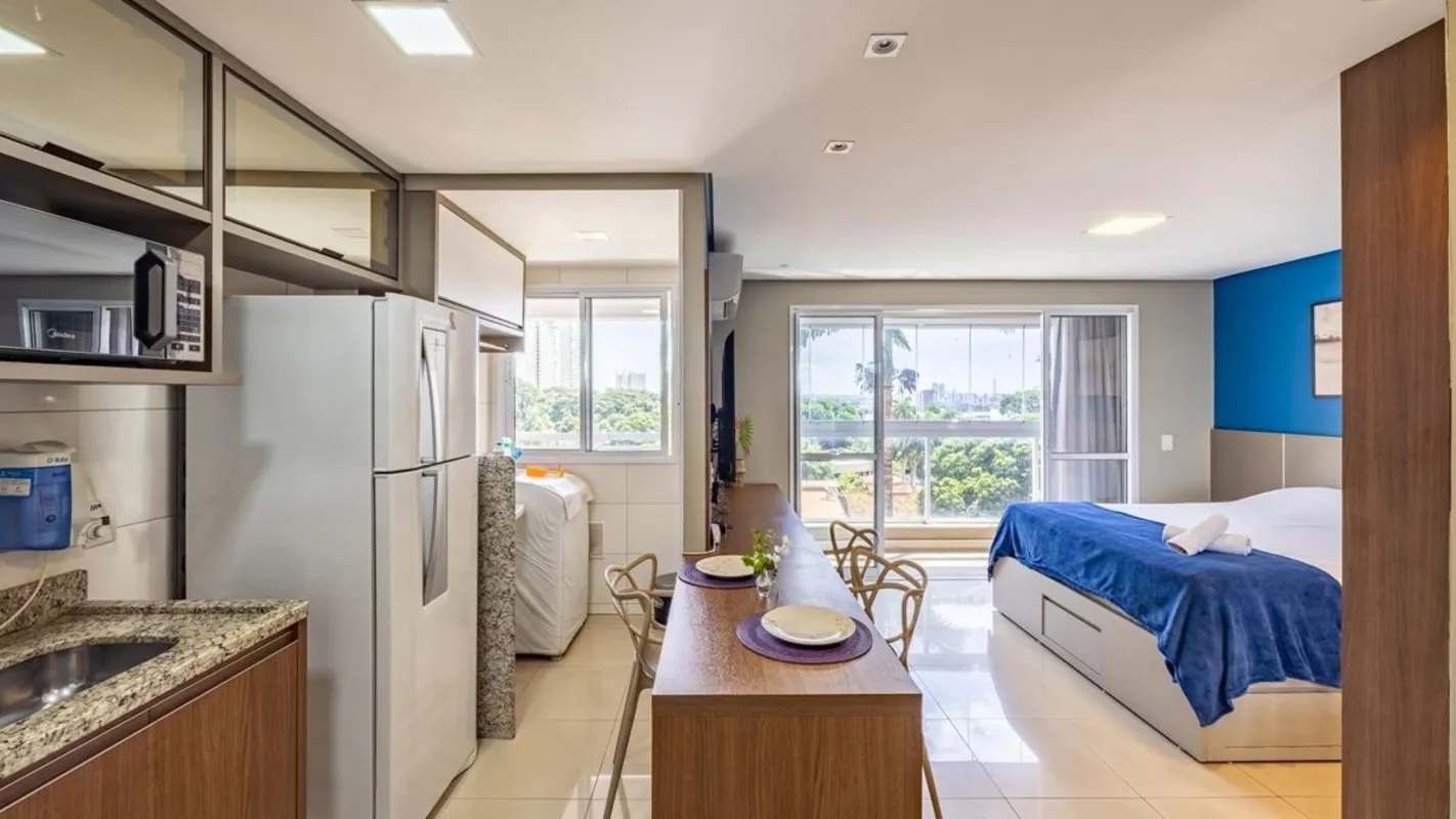 Este studio à venda no The Expression é uma opção moderna e funcional para quem ...