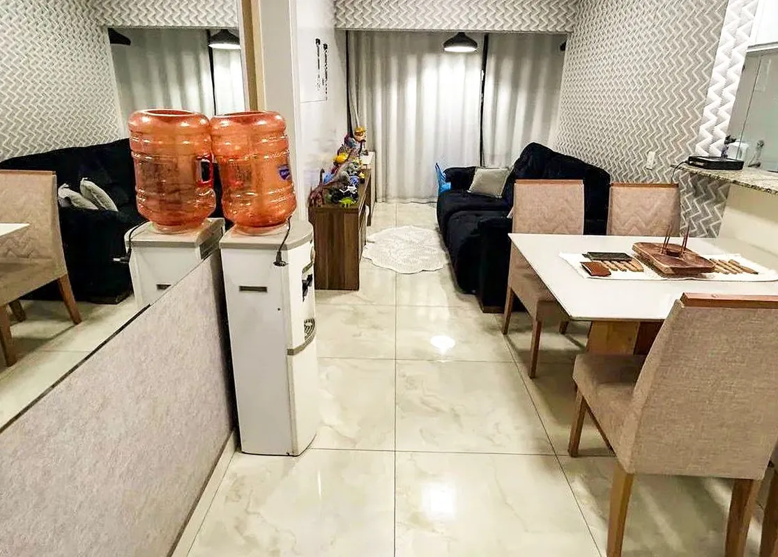 Apartamento de 65m² com 02 quartos, sendo 01 suíte, banheiro social, 01 vaga na ...